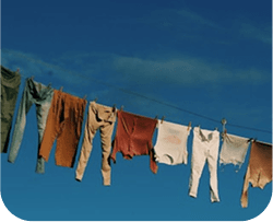 People doing laundry