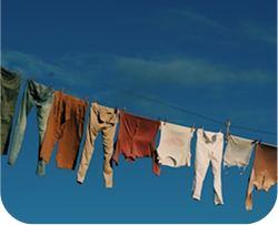 People doing laundry